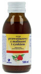 Sirop de creveți cu zmeură și zinc, fără zahăr, 100 ml