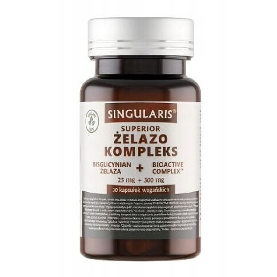 Singularis Superior elazo Complex 25 mg + Complex bioactiv 300 mg, 30 capsule