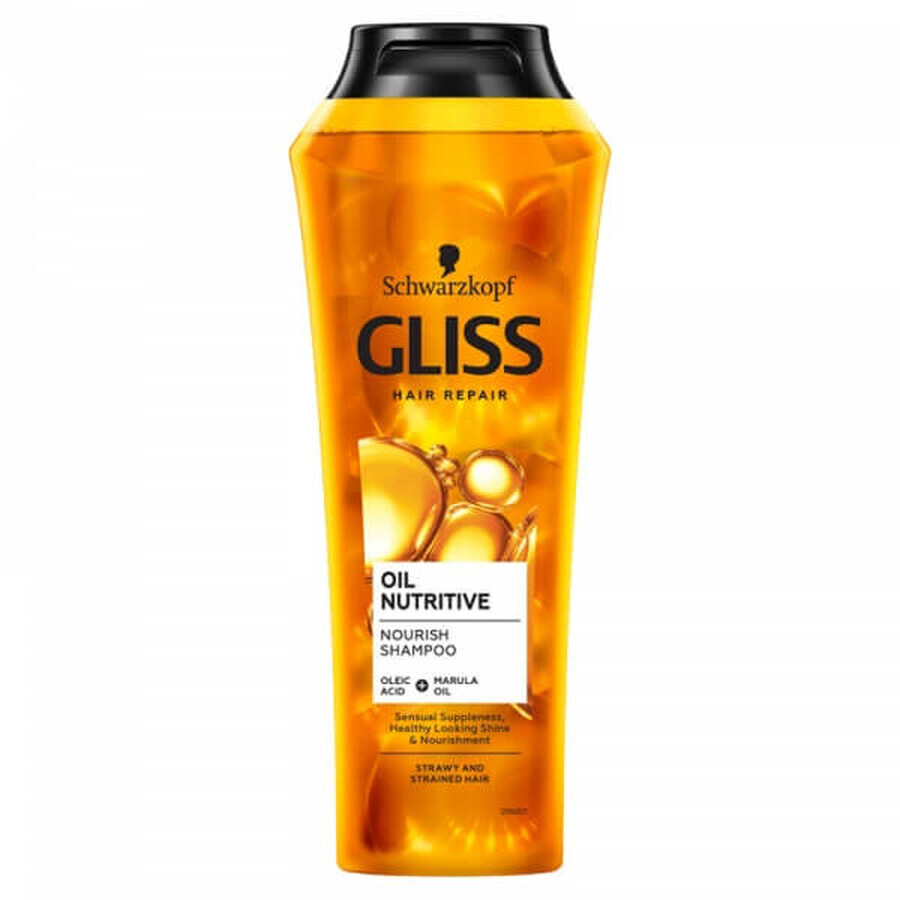 Șampon pentru păr hrănitor Schwarzkopf Gliss Oli Nutritive, 250ml