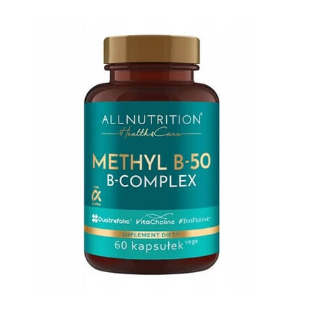 Salute e cura Allnutrition Methyl B-50 B-Complex, 60 capsule