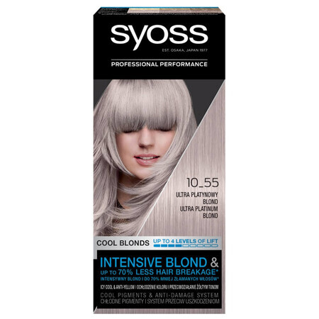 Syoss Cool Blonds Wax Brightener 10_55 Ultra Platinum Blonde