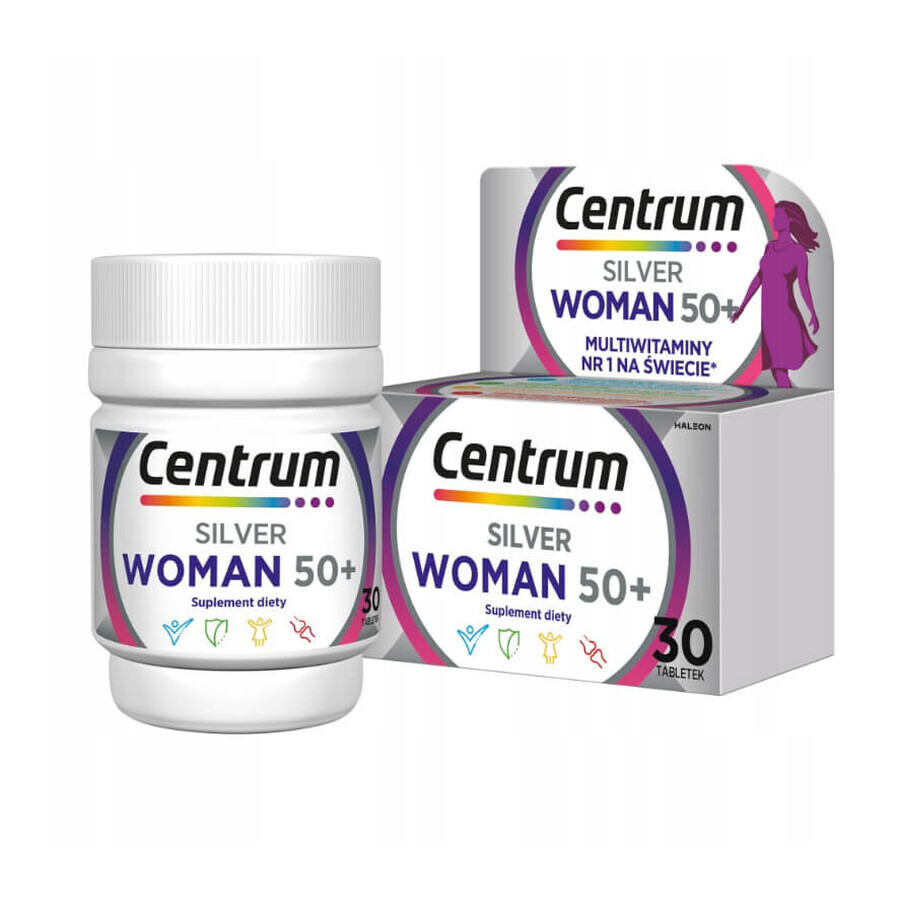 Centrum Woman 50+, 30 comprimate