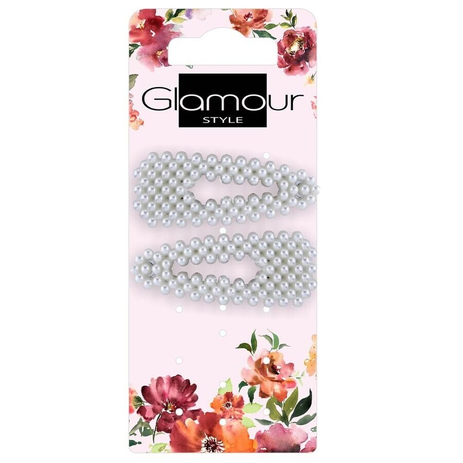 Cleme Glamour Wax cu perle, 2 bucăți