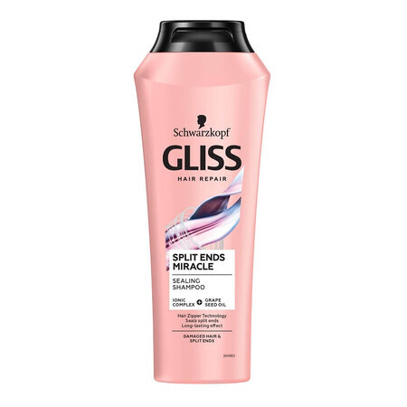 Schwarzkopf Gliss Split Ends Miracle Șampon de păr pentru vârfuri despicate, 400ml