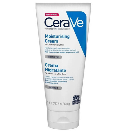 CeraVe moisturizing lotion for dry and very dry skin, 177ml