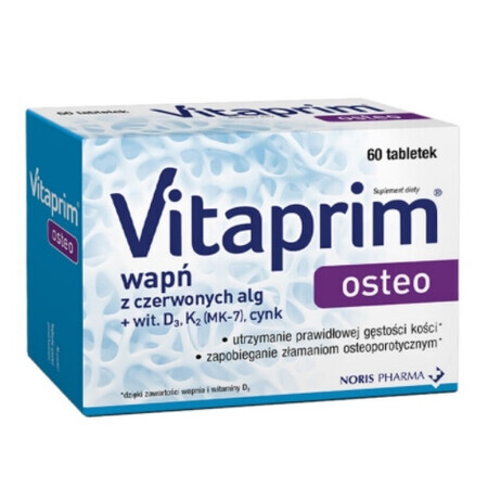 Vitaprim Osteo, 60 comprimate