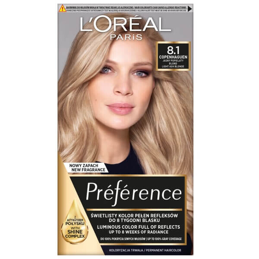 L Oreal Paris Preference Wax Colour 8.1 Copenhaga