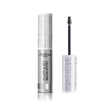 L Oréal Paris Plump amp; Set Mascara per sopracciglia trasparente, 4,9 ml