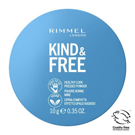 Rimmel Kind amp; Free Veganistisch Perspoeder 001 Transparant, 10g