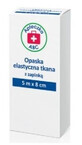 Bandă elastică țesută ABC First Aid Kit, 5m x 8 cm + 1 clip, 1 buc - Pe termen lung!