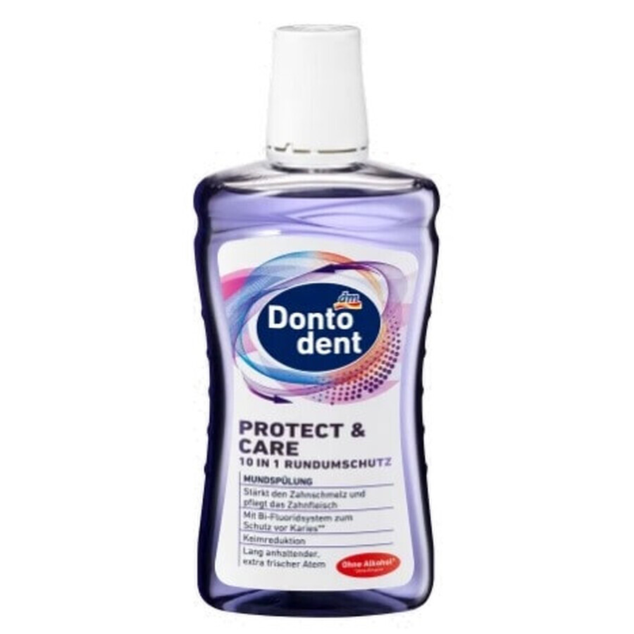 Dontodent, Apă de gură, Protect amp; Care 10w1, 500ml