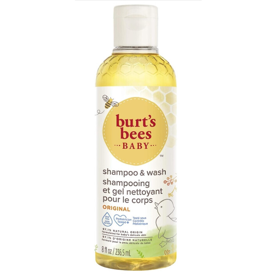 Burt's Bees Baby, Baby Shampoo und Waschmittel, 236,5 ml