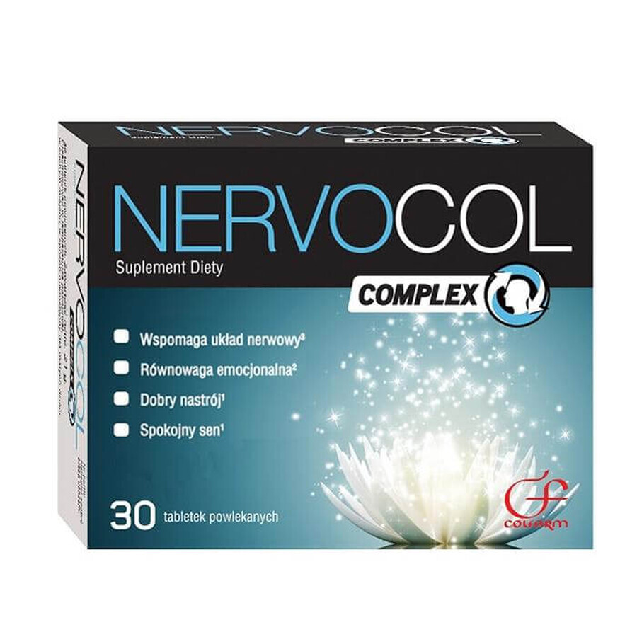 Nervocol Complex 30 comprimate