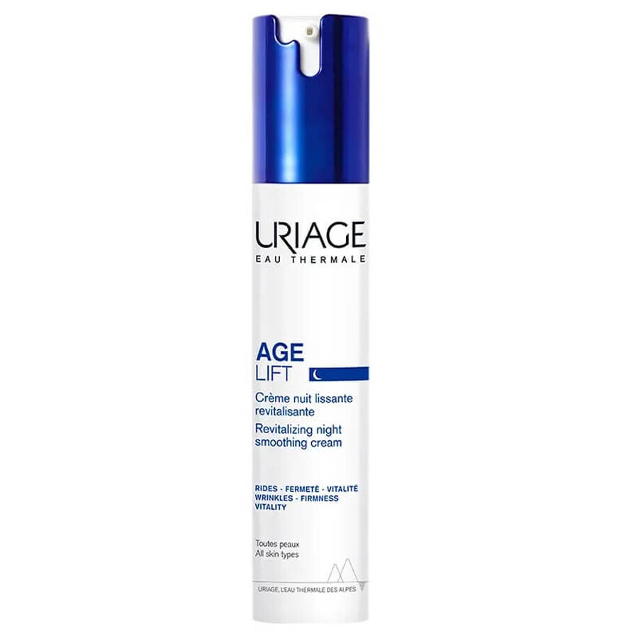 Uriage Age Lift cremă de noapte revitalizantă și netezitoare, 40ml