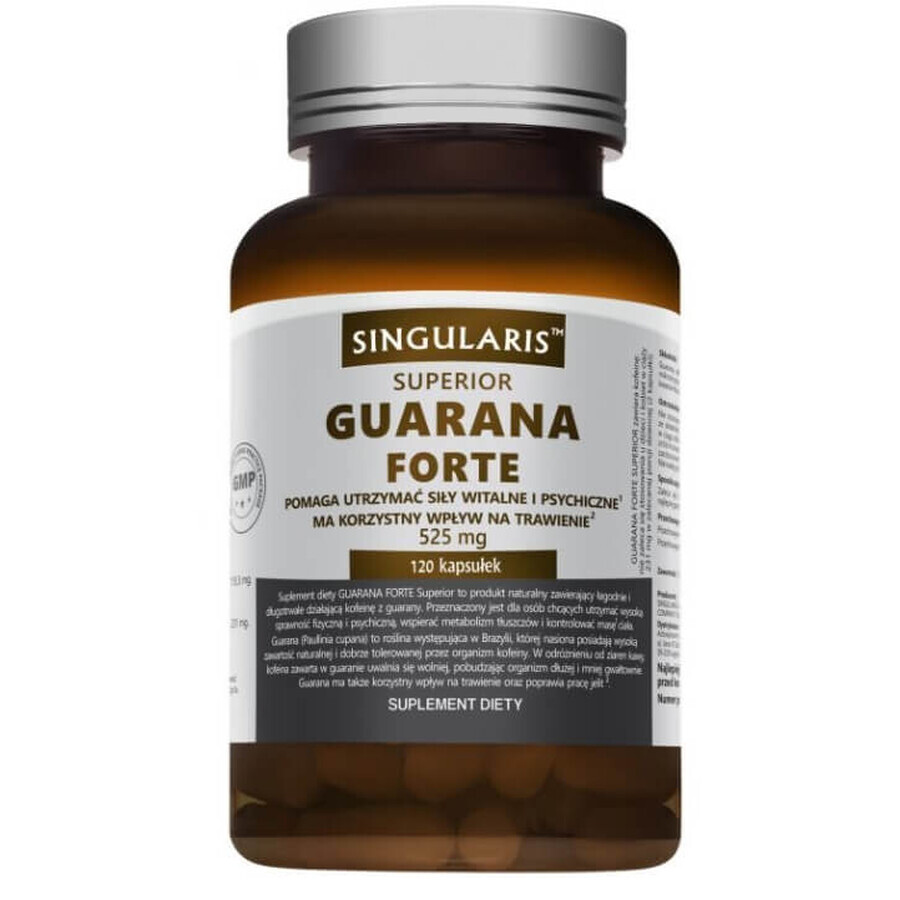 Singularis, Guarana Forte, 120 capsule