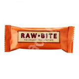 Baton ecologic din fructe si nuci caju, 50 g, Raw Bite