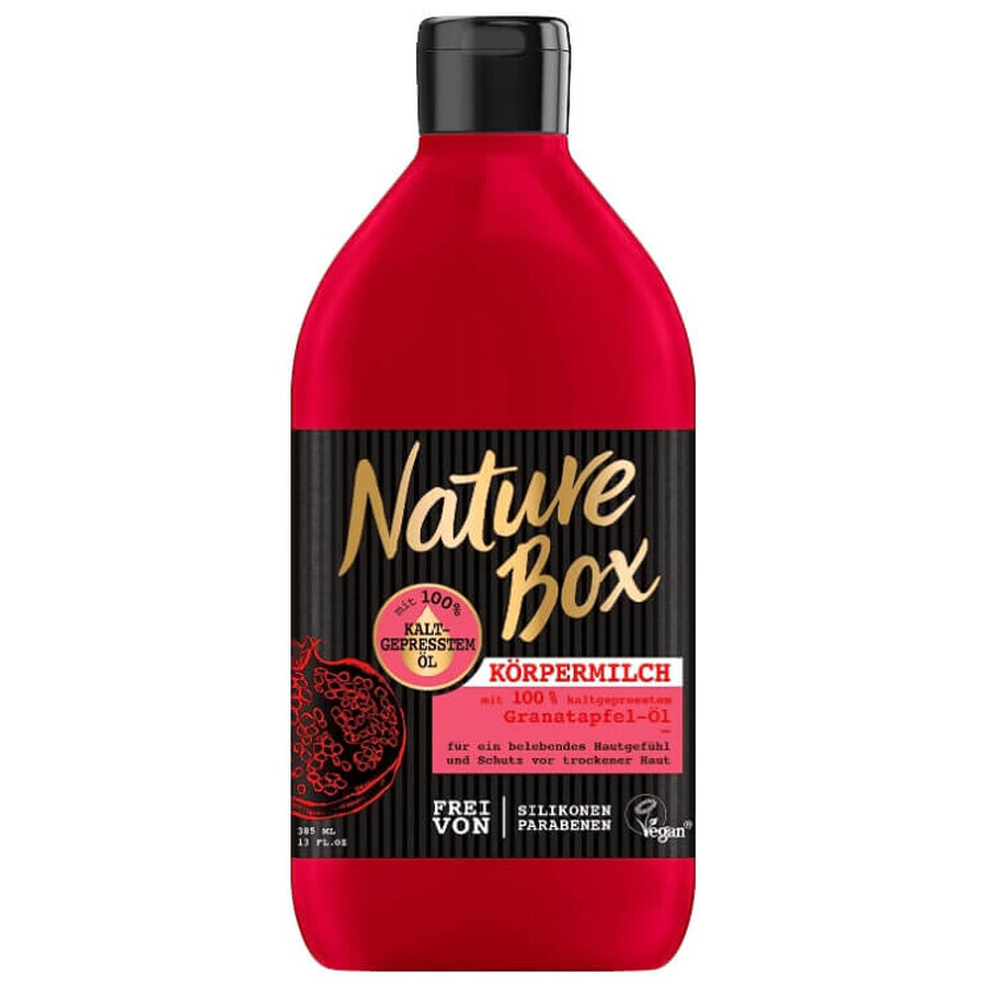 Nature Box, lotion corporelle à l'huile de grenade, 385 ml