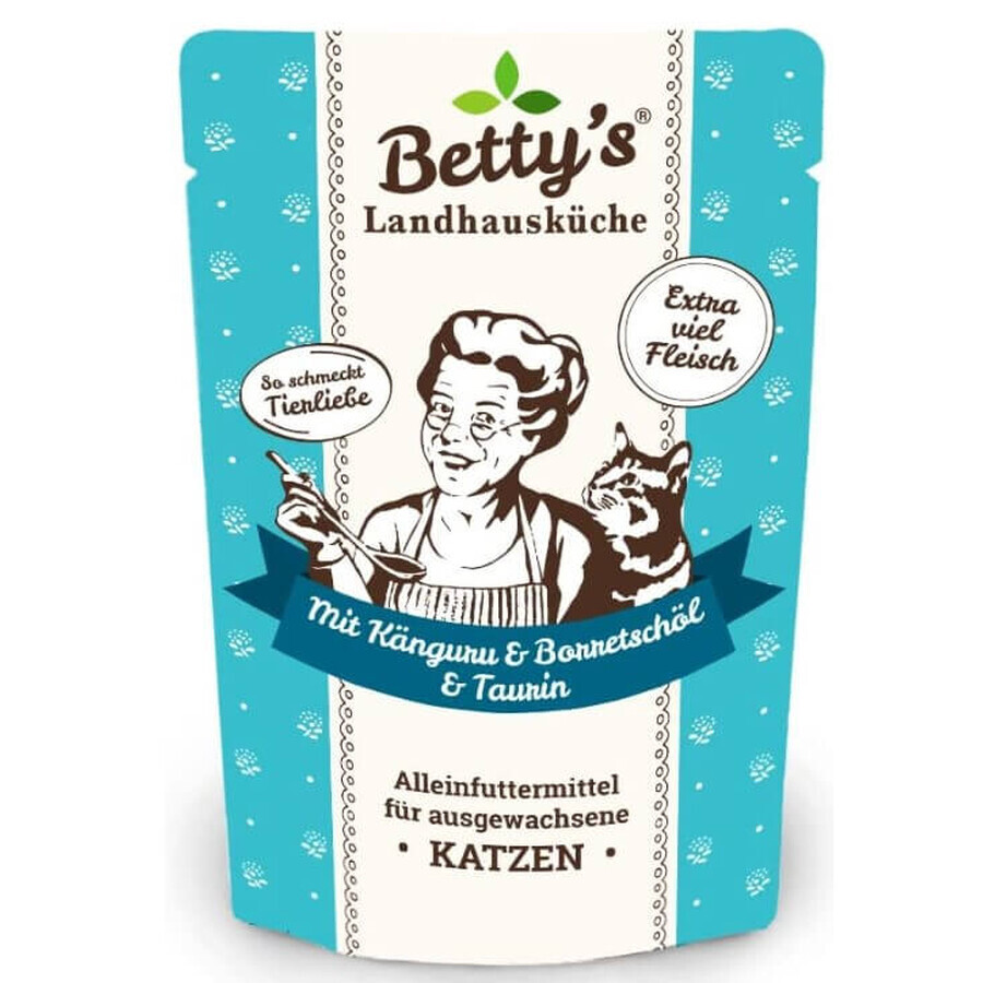 Betty s, Hrană umedă, cangur, 100g