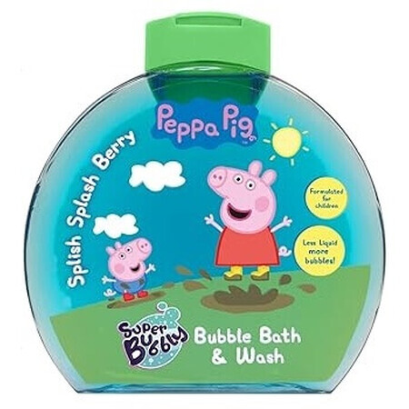 Spumă de baie Peppa Pig Splish Splash Berry, 300ml