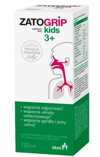 Zatogrip Kids 3+, 120 ml