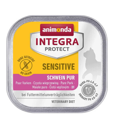 Animonda, Protect Sensitive, Wet cat food for cats, pork,100g