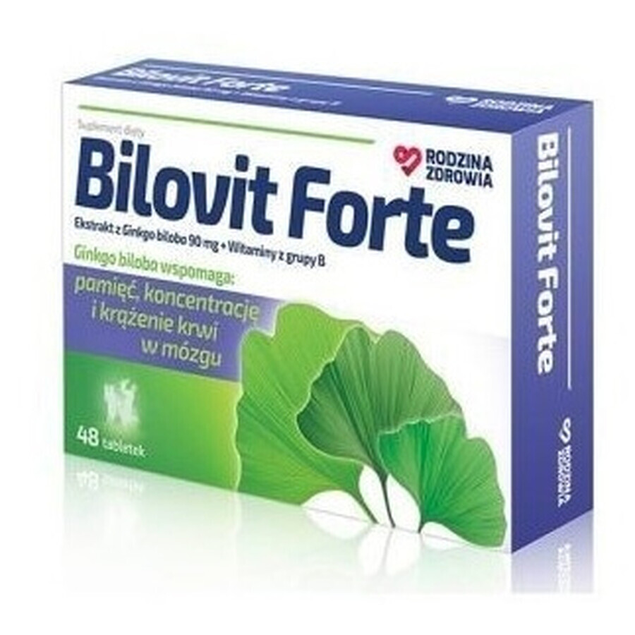 Family Health Bilovit Forte 48 comprimate