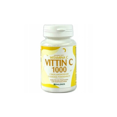 Vittin C Vitamine C 1000 mg, 60 comprimés