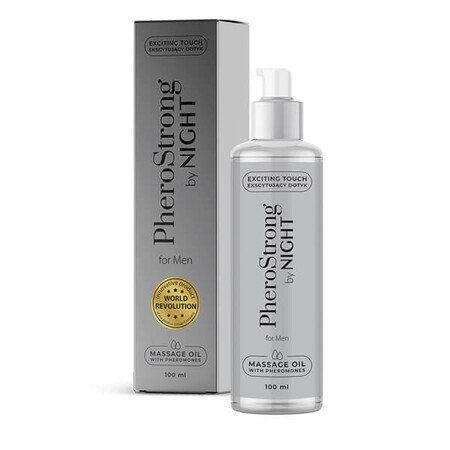 PheroStrong By Night pentru bărbați Masau Oil cu feromoni, 100ml