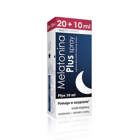 Melatonină Plus spray 20 ml