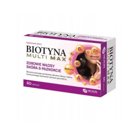 Biotin Multi Max, 60 comprimate