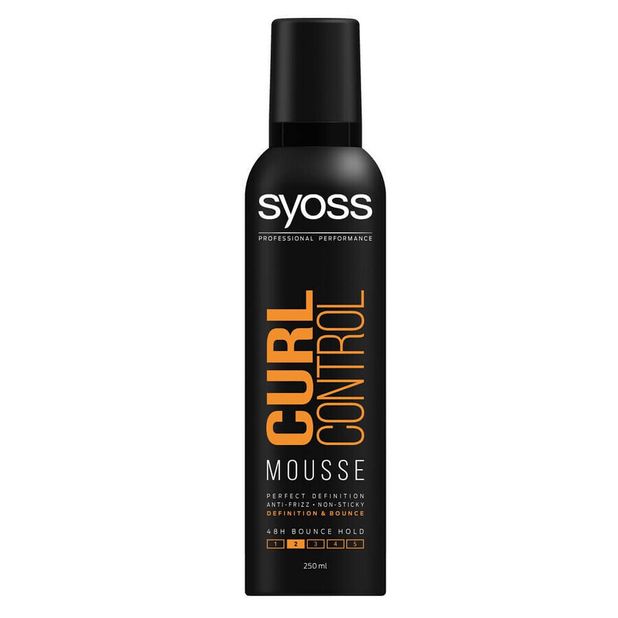 Syoss Curl Control Mousse pentru păr creț, 250ml