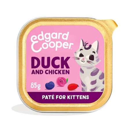 Edgard Cooper, Pate for cats, duck and chicken, 85g