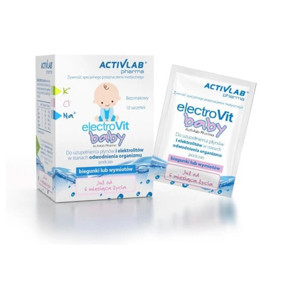 ElectroVit Baby, pulbere, 10 pliculețe