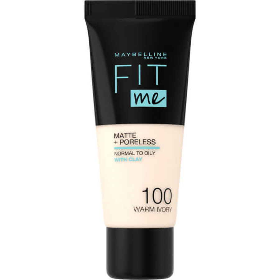 Maybelline 100 Warm Ivory Fondotinta opacizzante 30ml