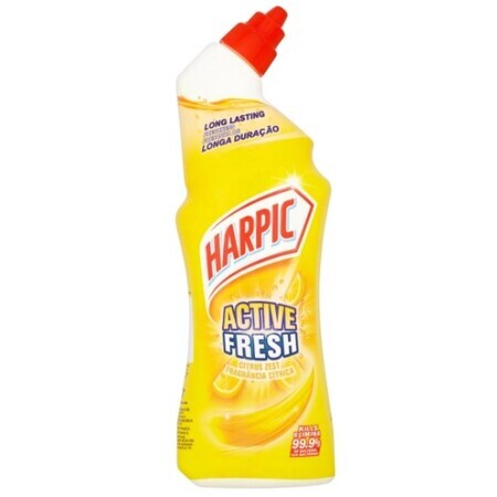 Harpic, Active Fresh, toilet bowl, lemon, 750ml