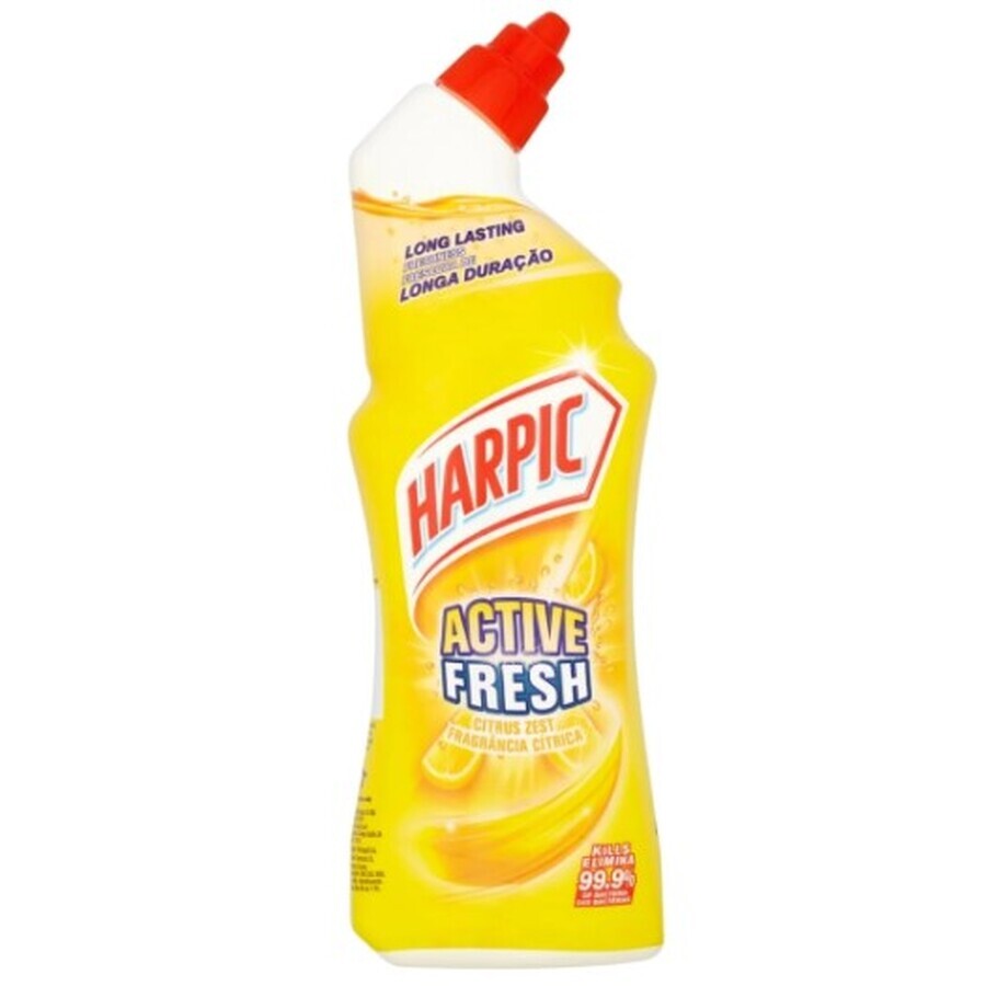 Harpic, Active Fresh, toilet bowl, lemon, 750ml