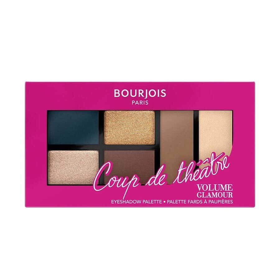 Bourjois Volume Glamour 002 Cheeky Look Cheeky Glamour Palette d'ombres à paupières, 8.4g