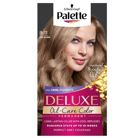 Deluxe Oil-Care Color Palette Oil-Care Color Wax Dyes with micro-oil 8-11 Cool Blonde