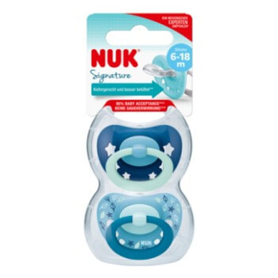 Nuk, firma, maniquí tamaño 2, 2 piezas