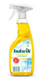 Ludwik Lemon Lichid pentru curățarea sticlei cu alcool, 600 ml