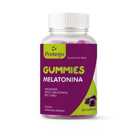 Protego Gummies Melatonin, elan, 60 pièces