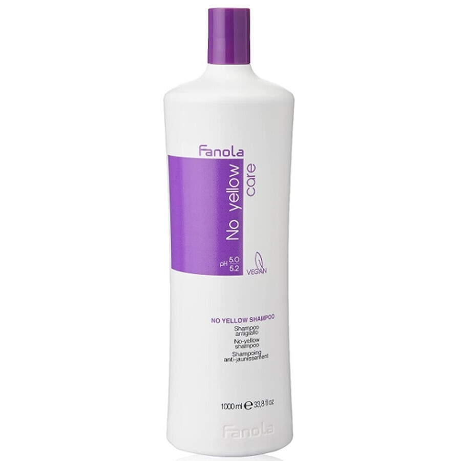 Fanola, Geen Geel, Blonde Was Shampoo, 1l