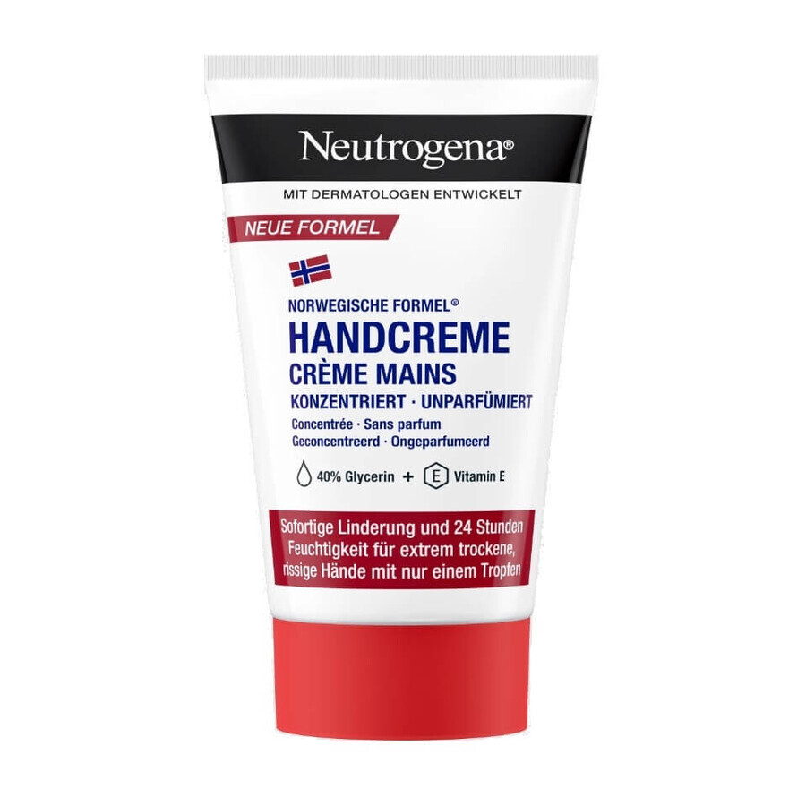 Neutrogena, Concentrated cream wk, unscented, 50ml