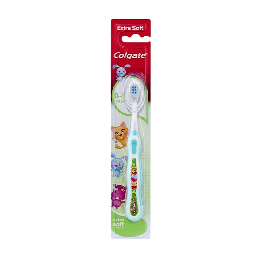 Colgate, periuță de dinți pentru copii Extra Soft 0-2 ani