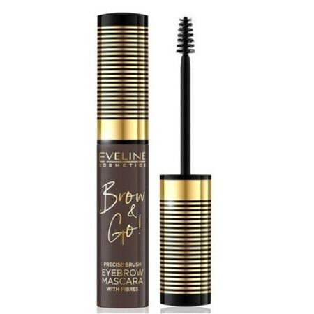 Eveline Brow amp;Go Mascara 02 Dark 6 ml