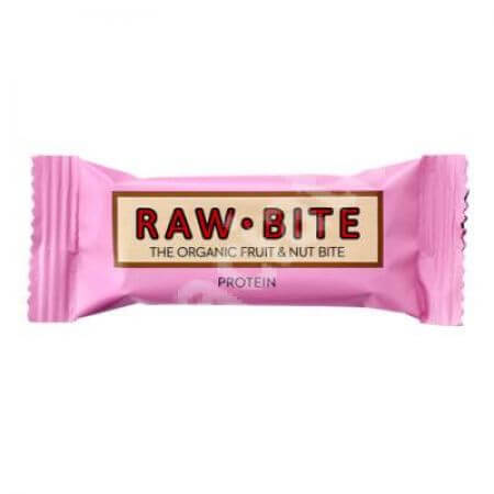 Barre protéinée biologique aux fruits et aux noix, 50 g, Raw Bite