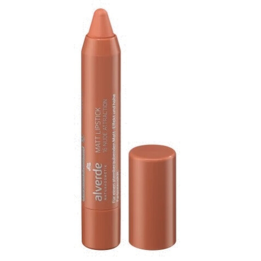 Matte Lippenstift Alverde 16 Nude Attraction, 3,17 g