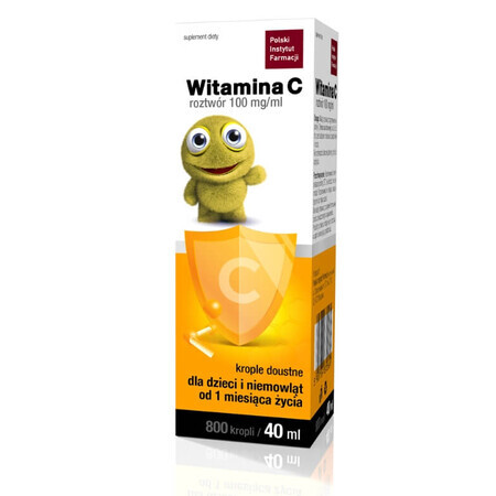 Gotas orales de vitamina C, 40 ml