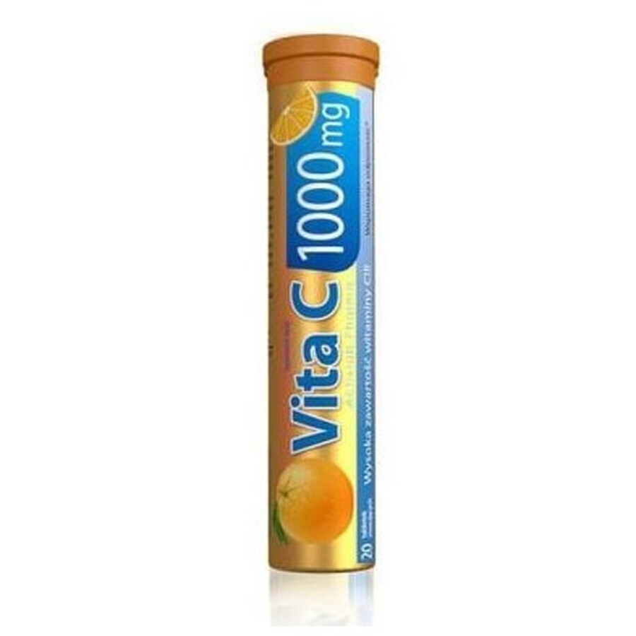 Activlab Pharma, Vita C 1000 mg, arôme orange, 20 comprimés effervescents