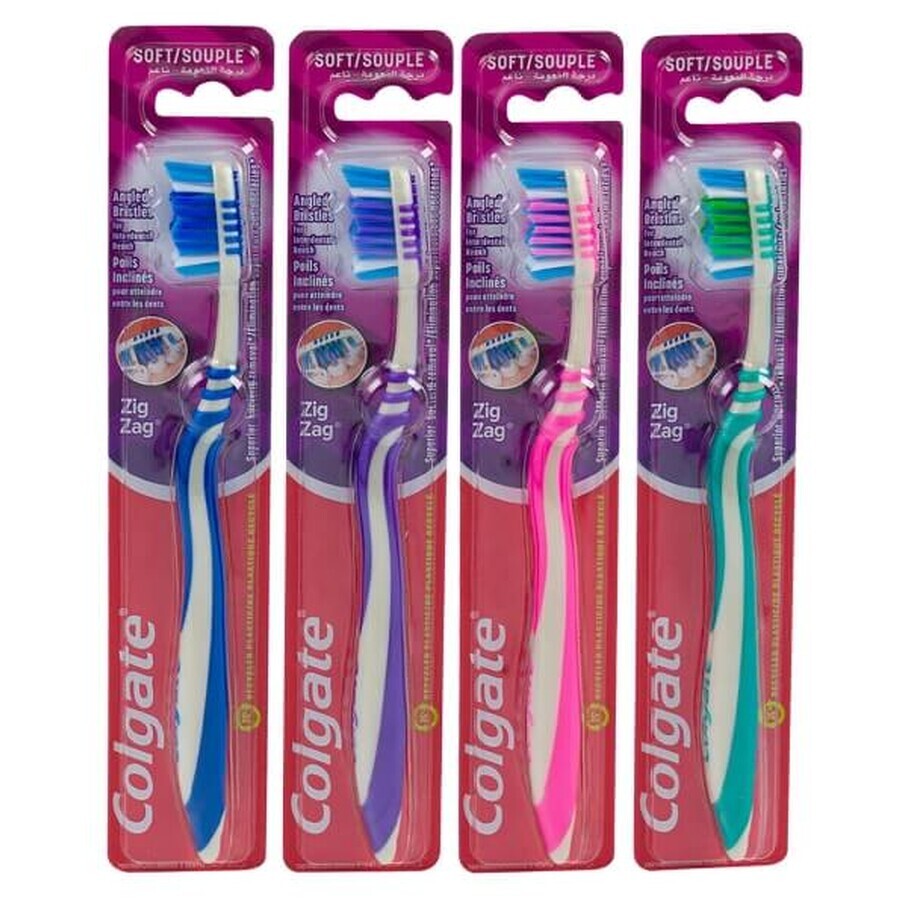 Colgate Zig Zag toothbrush, small, 1 piece